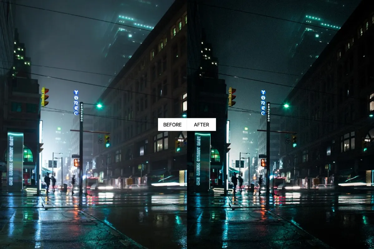 Dark Urban Street Cinematic Lightroom Presets