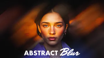 Abstract Blur Photo Effect