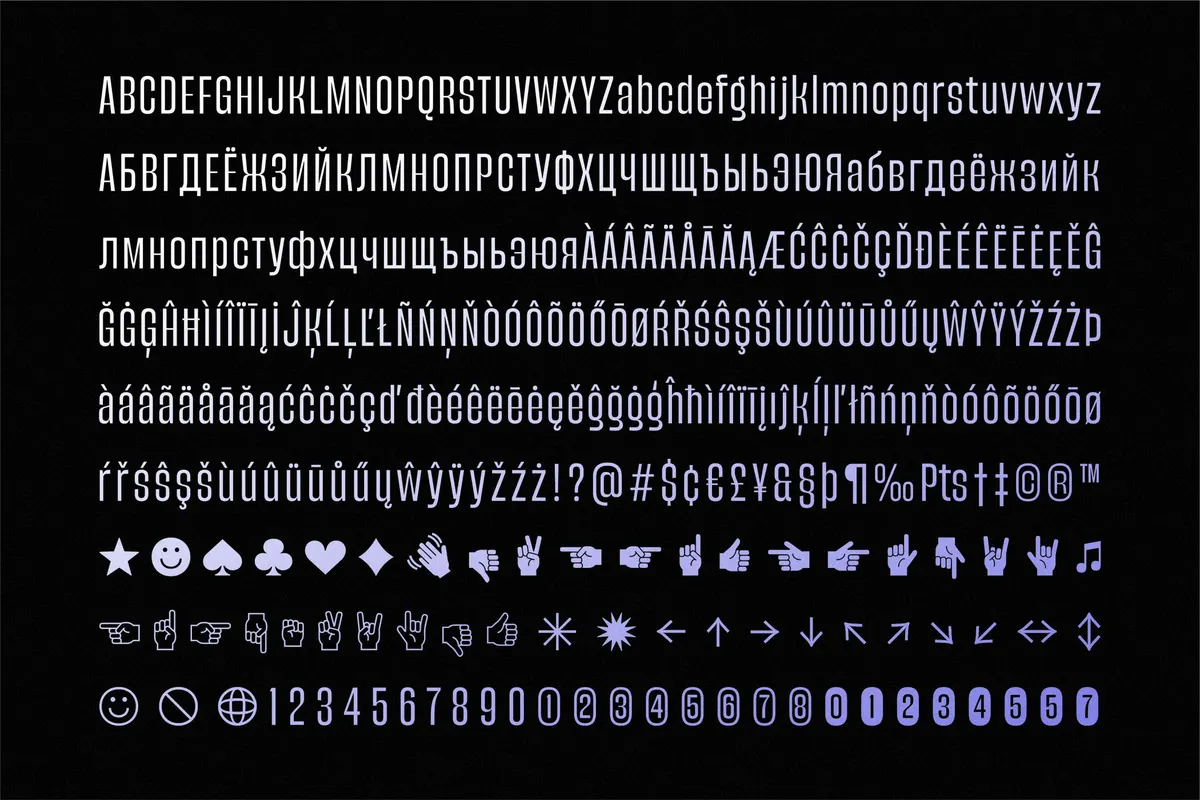 Spanik - Bold Display Sans Serif Superfamily