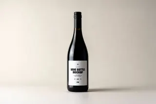 Screw-cap Wine Bottle Mockup