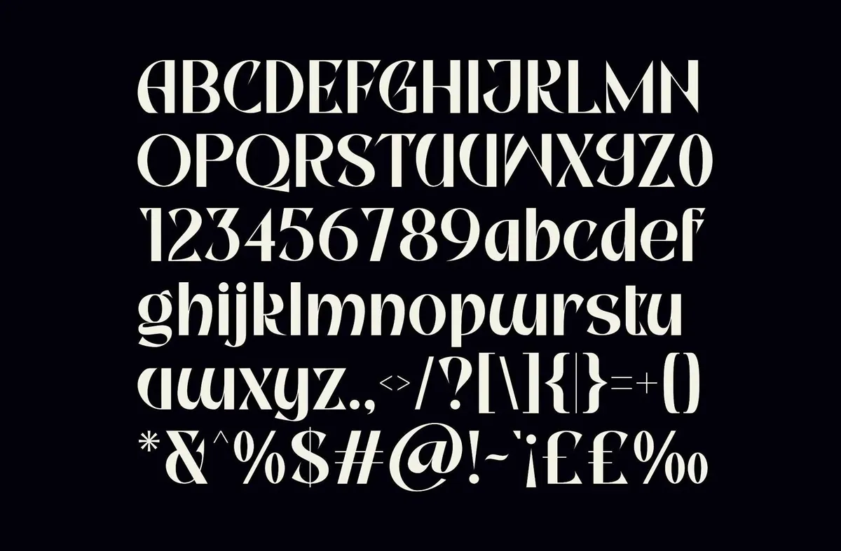 Meroa — Display Sans Serif Font