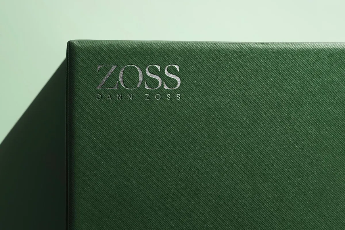 Box Closeup Logo Mockup