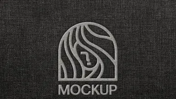 Embroidered Logo Mockup