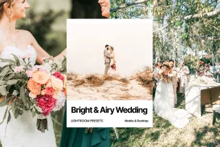 Bright & Airy Wedding Lightroom Presets