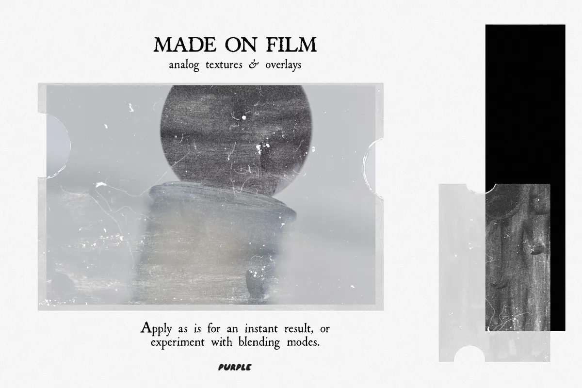 Made on Film: Analog Textures & Overlays