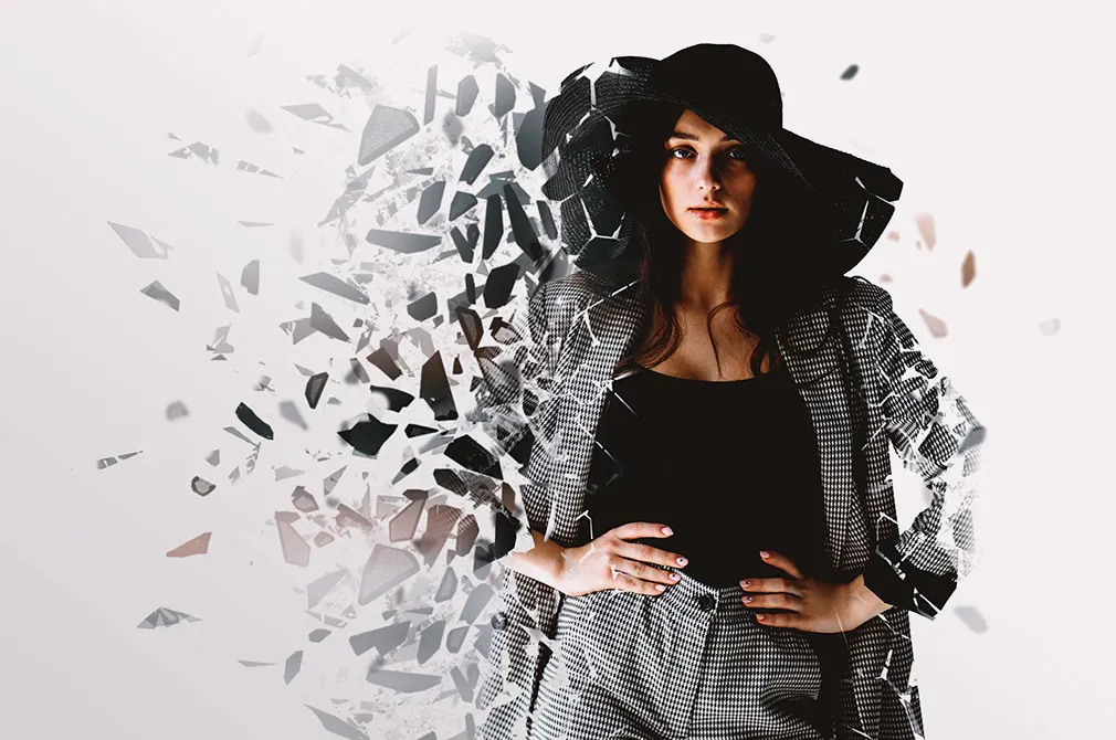 Glass Dispersion Photo Effect