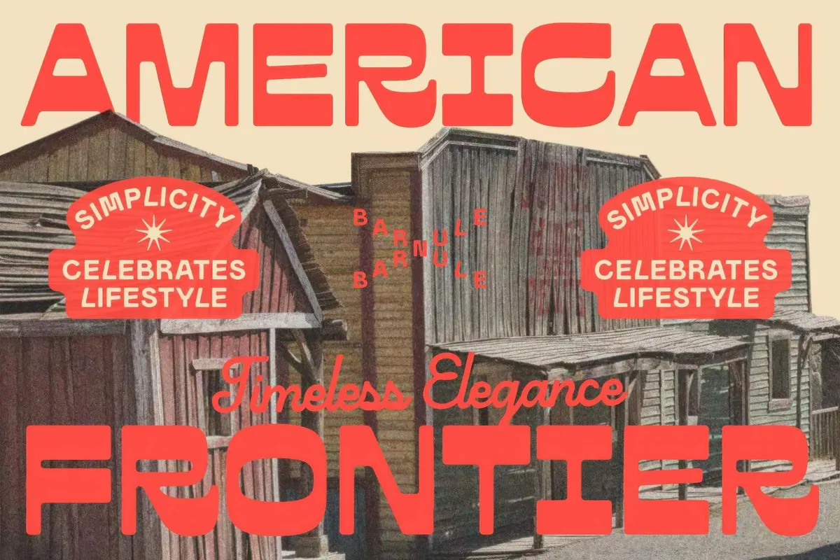 Barnule & Mauren — Western Font Duo