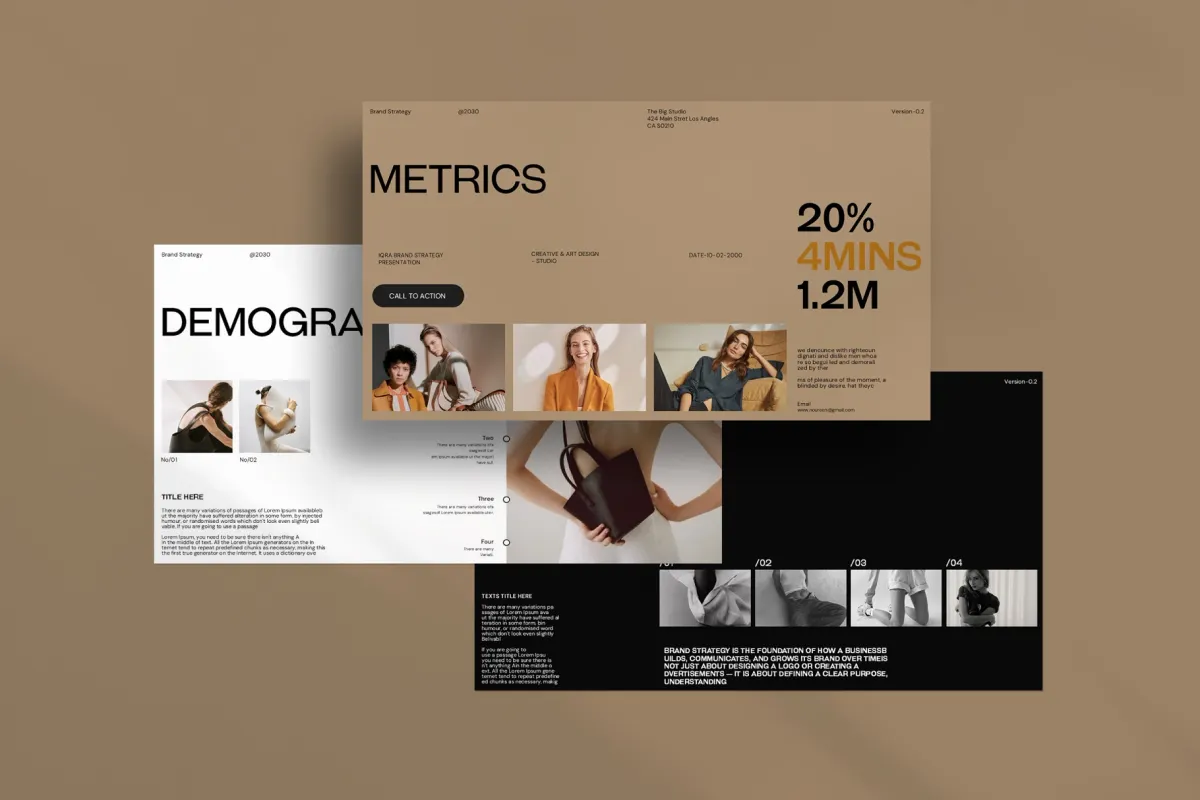 Brand Strategy Presentation Template