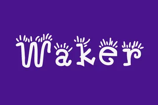Waker - Funny Doodle Font