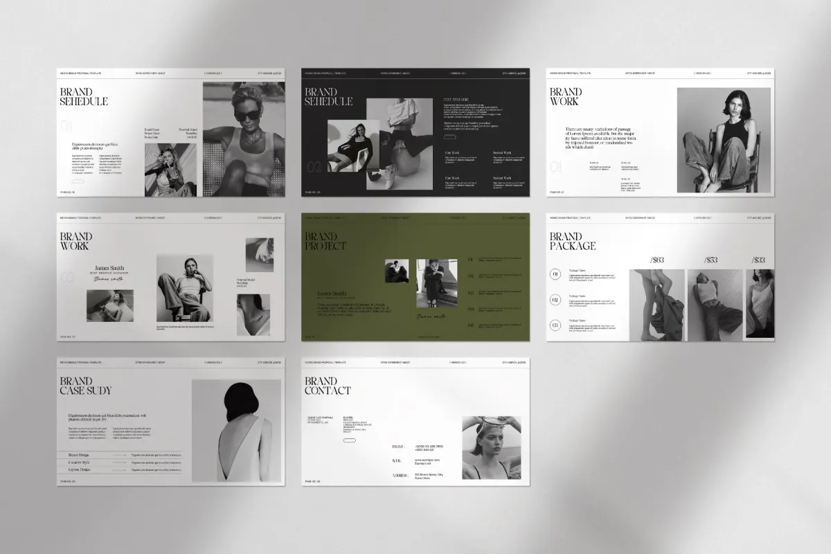 Brand Proposal Presentation Template