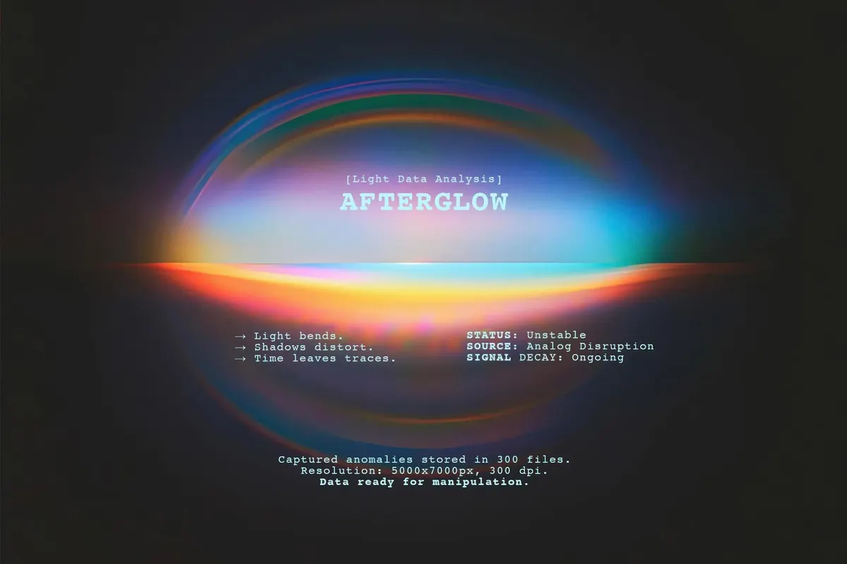 AFTERGLOW: Faded Light Textures