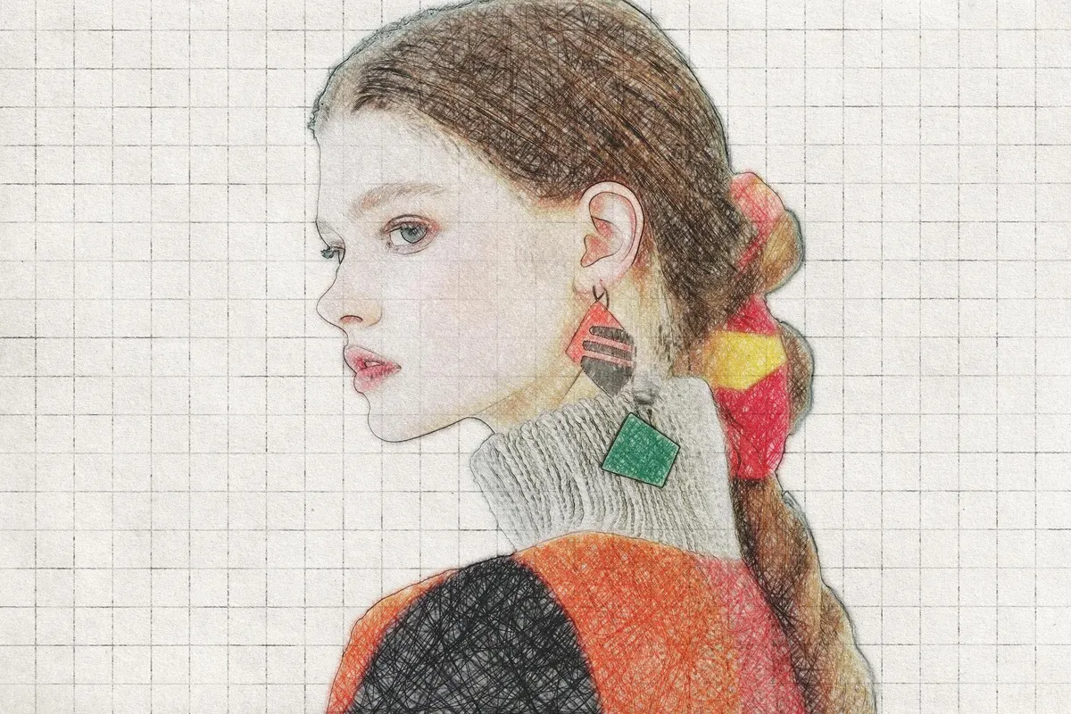 Pencil Drawing Photo Effect