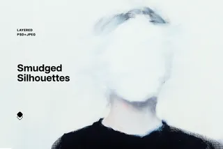 Smudged Silhouettes Backgrounds