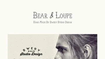 Bear & Loupe Font Family