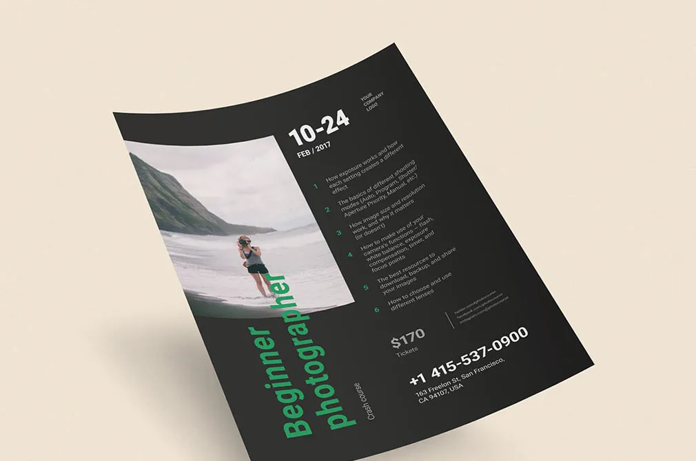 Beginner Photographer Poster