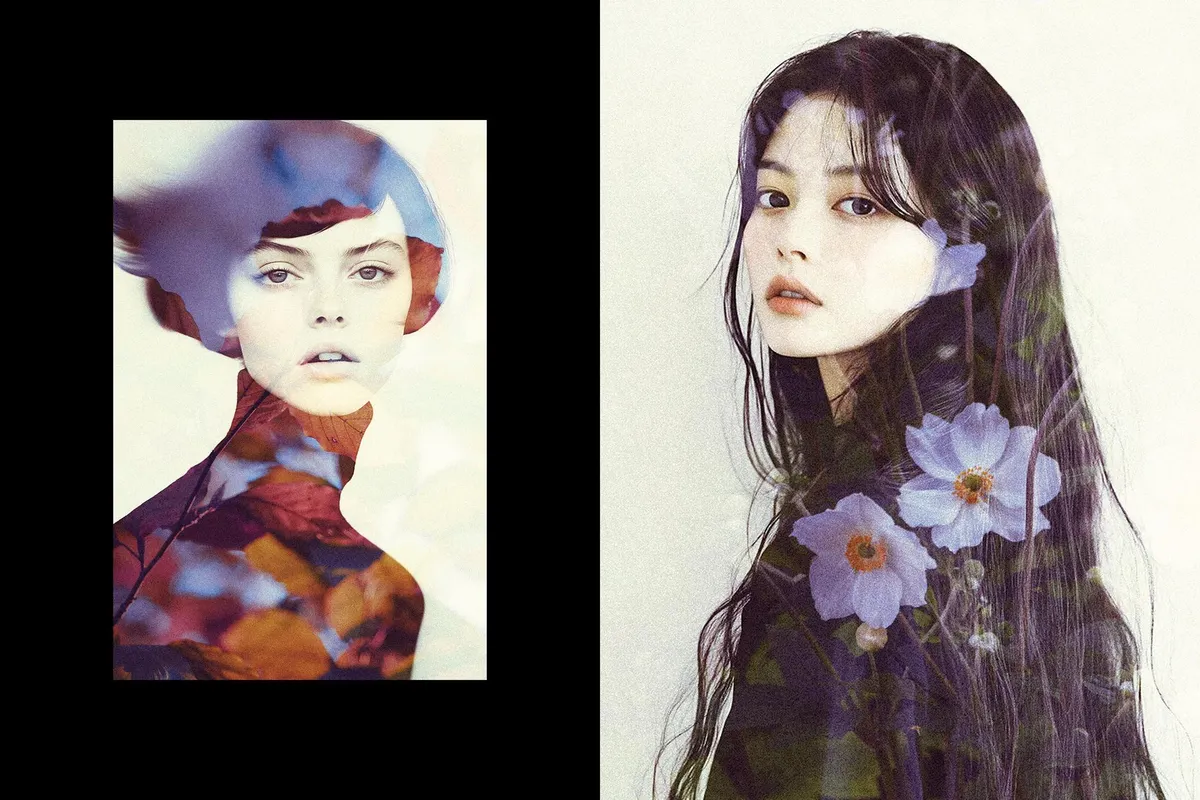 Mix Double Exposure Photo Effect