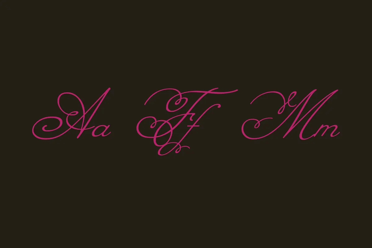 Miss Fajardose - Free Ornamental Monogram Font