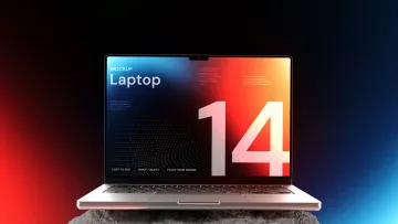 MacBook 14 Inch Mockup