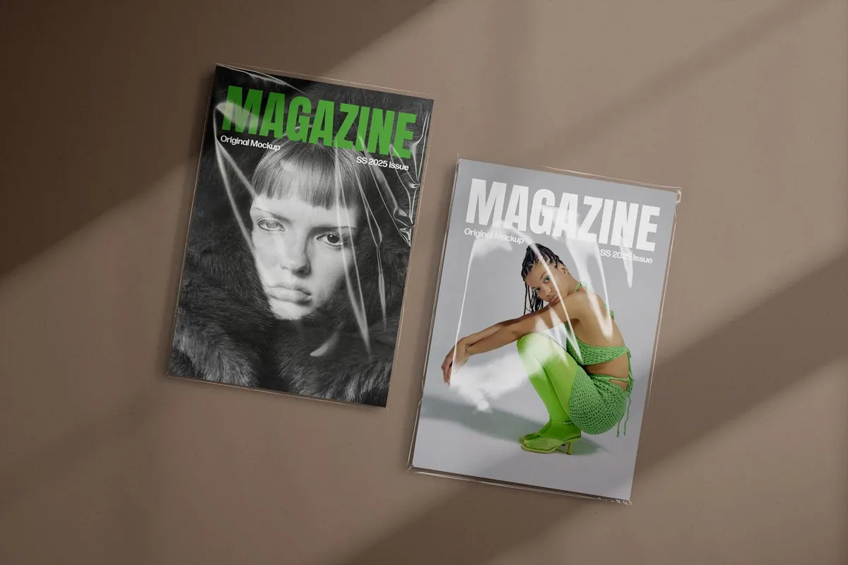 A4 Magazine Mockups