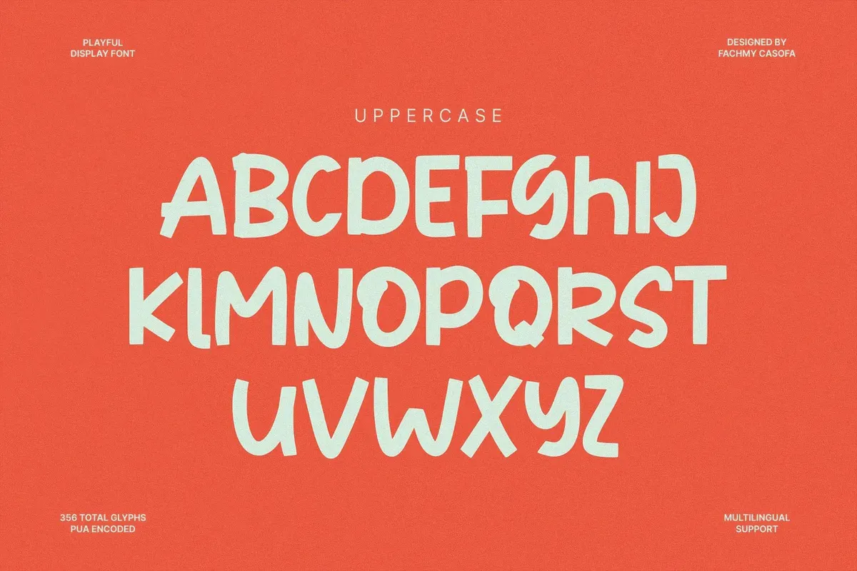 NCL Buenisha Marines — Playful Font