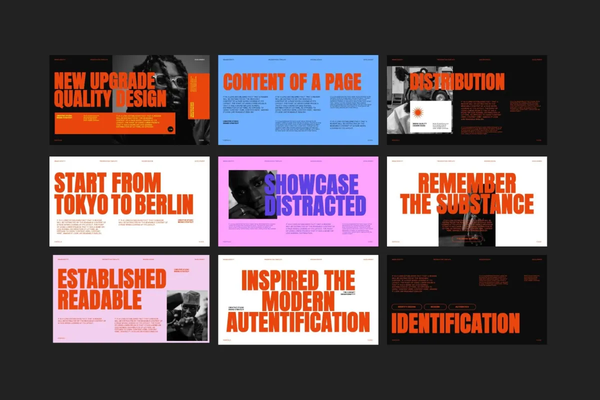 Monalisa - Brand Strategy Google Slides Template
