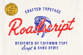 Roadscript – Retro Font Duo