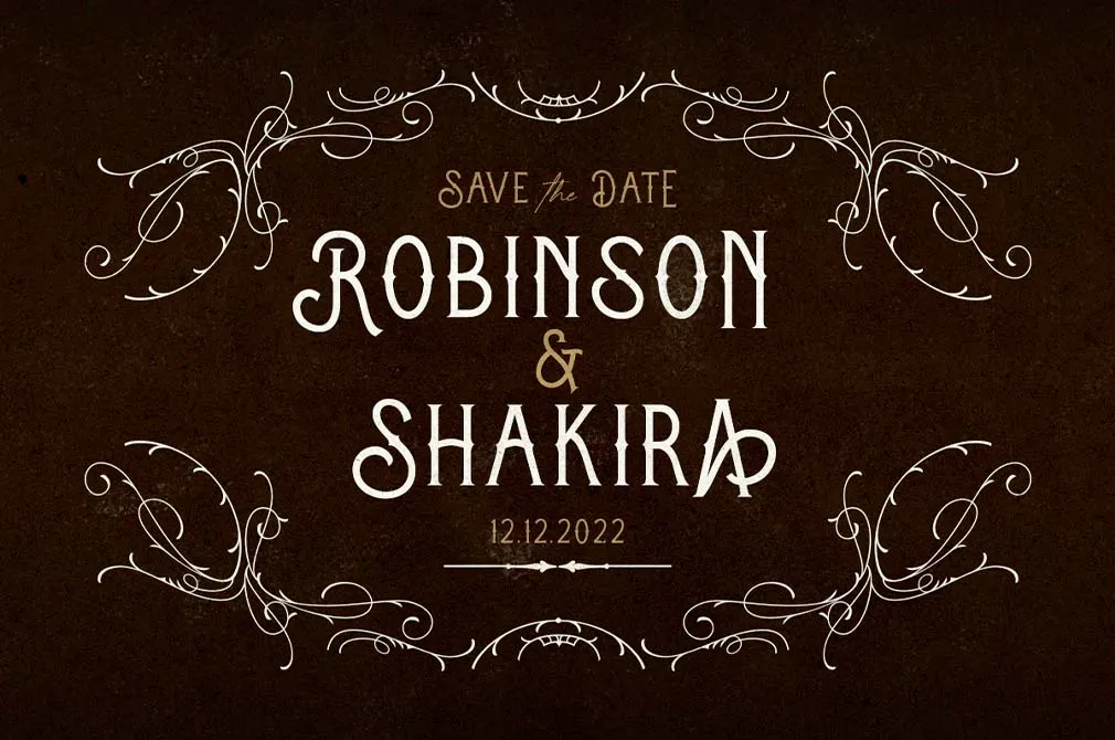 Architoria — Vintage Victorian Font