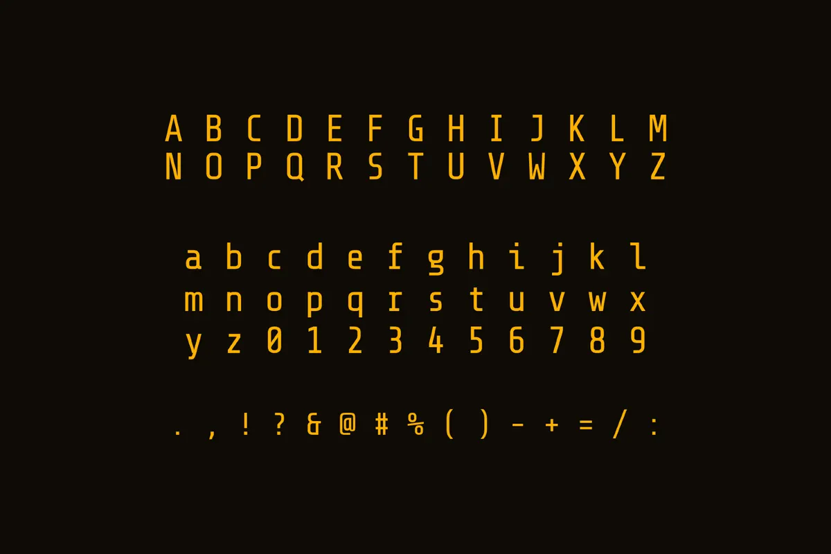 Share Tech Mono - Free Font