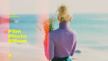 Light Leak Film Photo Effect