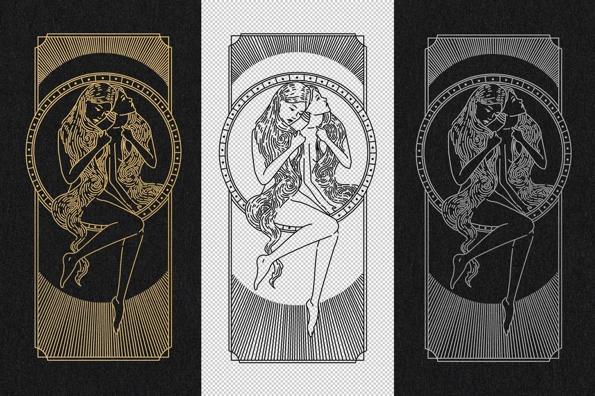 Zodiac Graphic Elements Kit