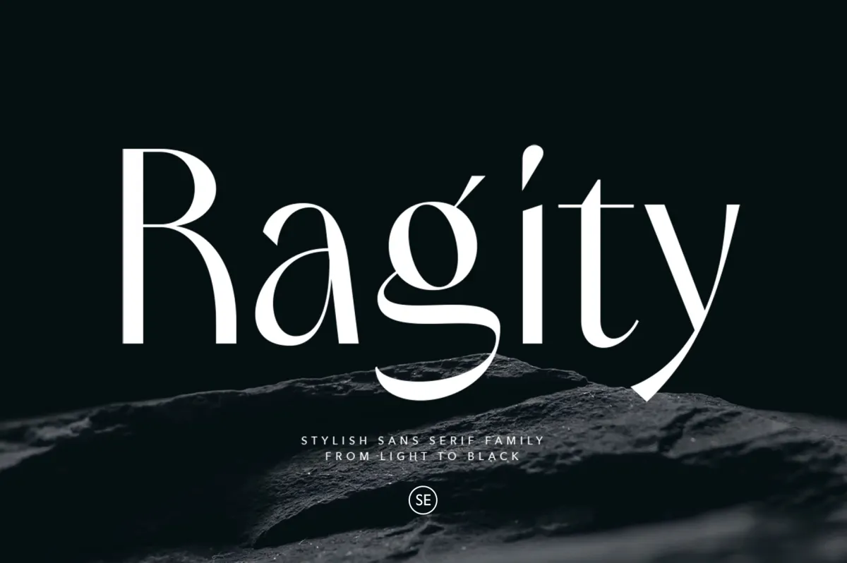 Ragity - Stylish Sans Font Family