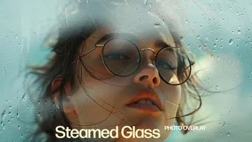 Steamed Glass Overlay Photo Effect