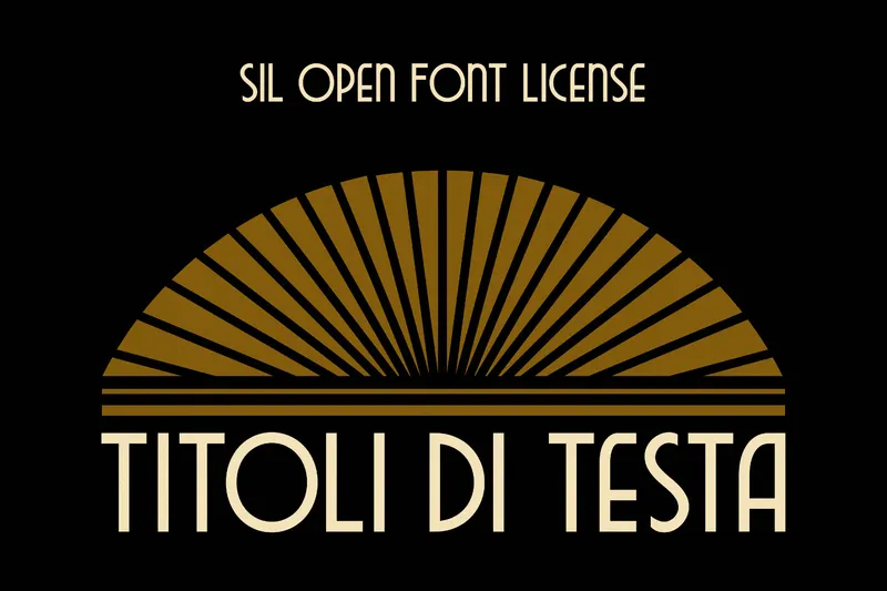 Titoli Di Testa Font