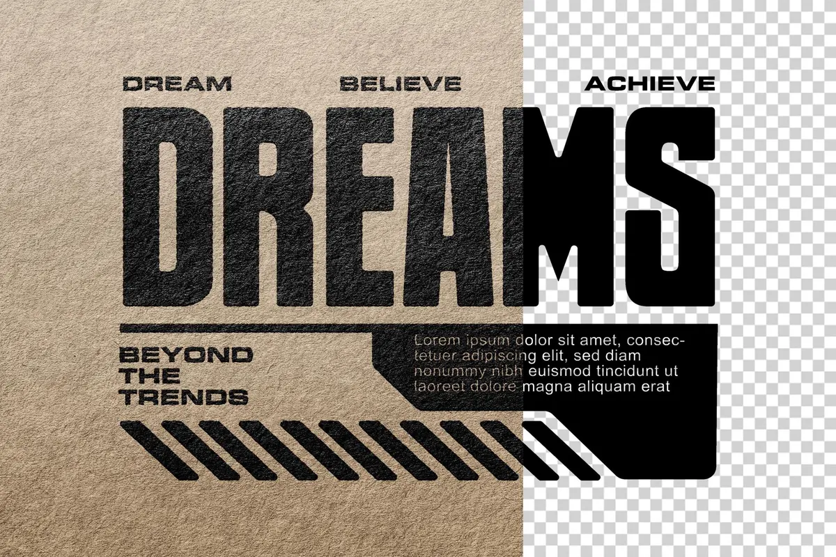 Craft Paper Textures Mockup