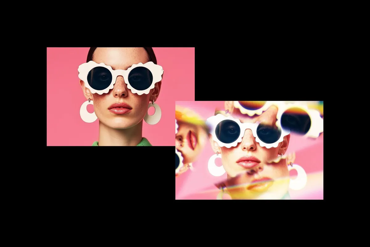 Bright Prismatic Photo Effect