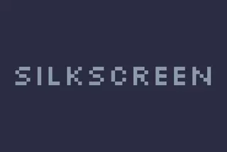 Silkscreen 90s Pixel Font