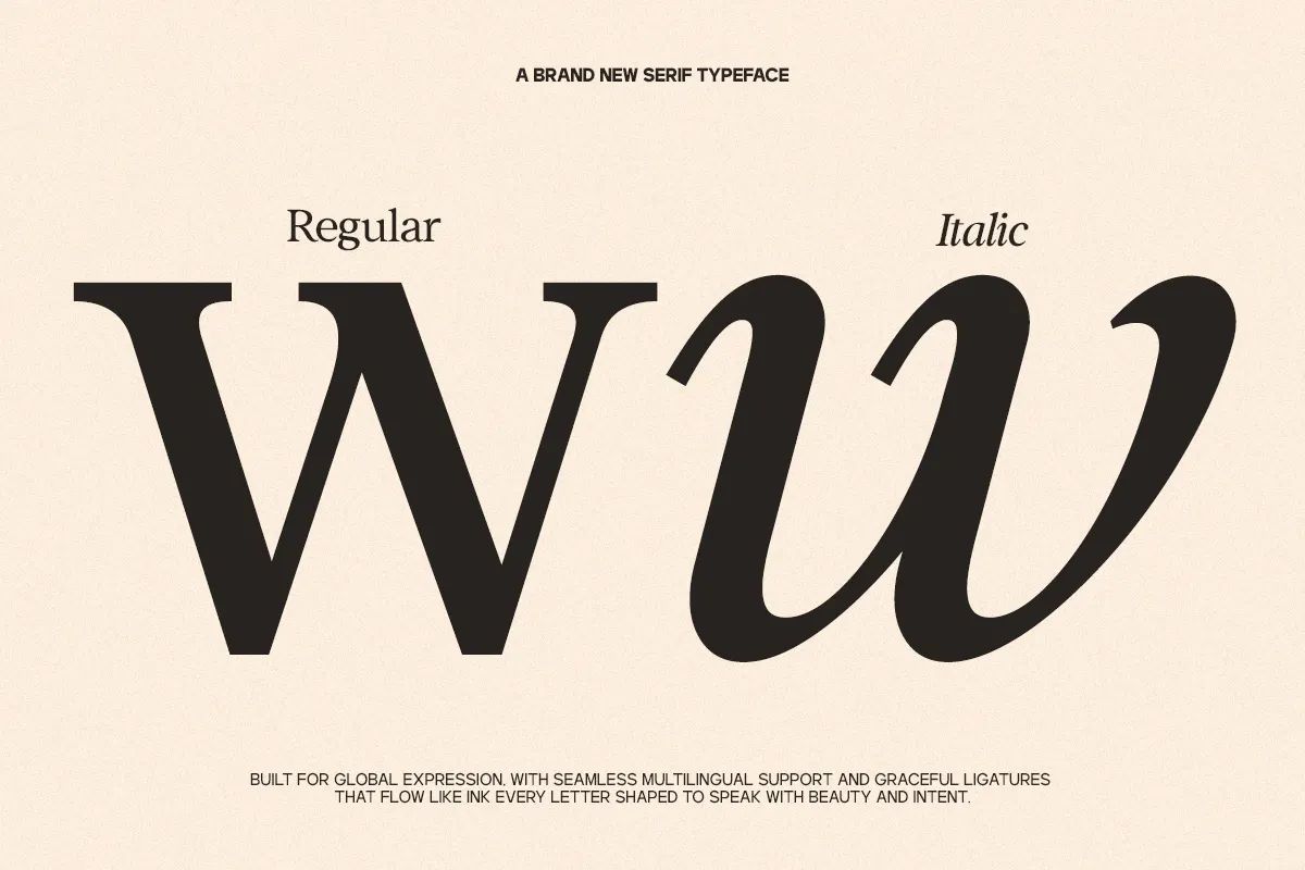 GC Chief Ranced – Serif Elegant Font