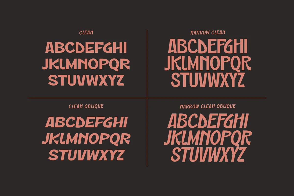 ST Markvale – Bold Rough Display Font Family