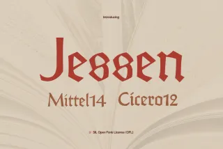 Jessen Tattoo Font Family