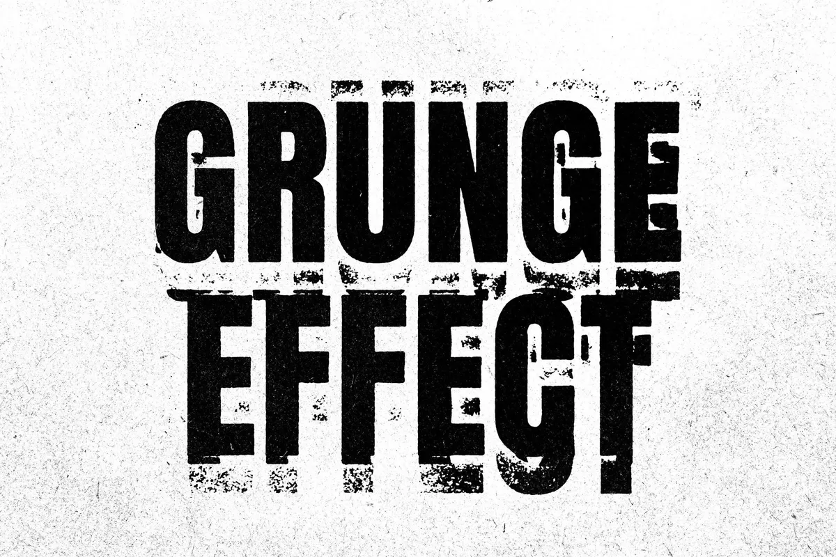 Bad Ink Print Text Effect