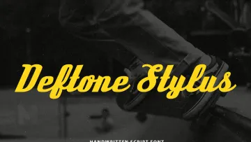Deftone Stylus Font