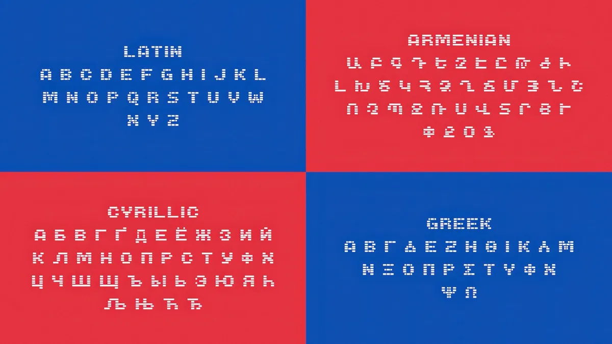 Trigram Font