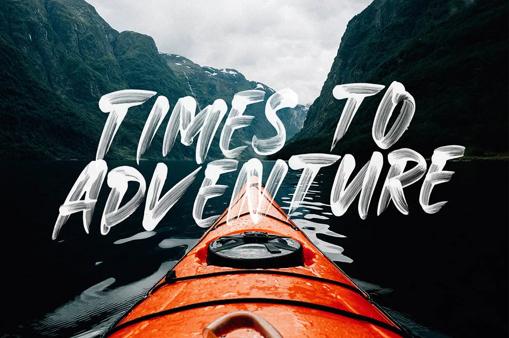 Aversa Brush Font