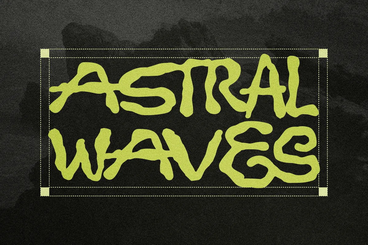 Jiotribe - Groovy Liquid Display Font