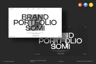 Brand Portfolio Somi Presentation Template