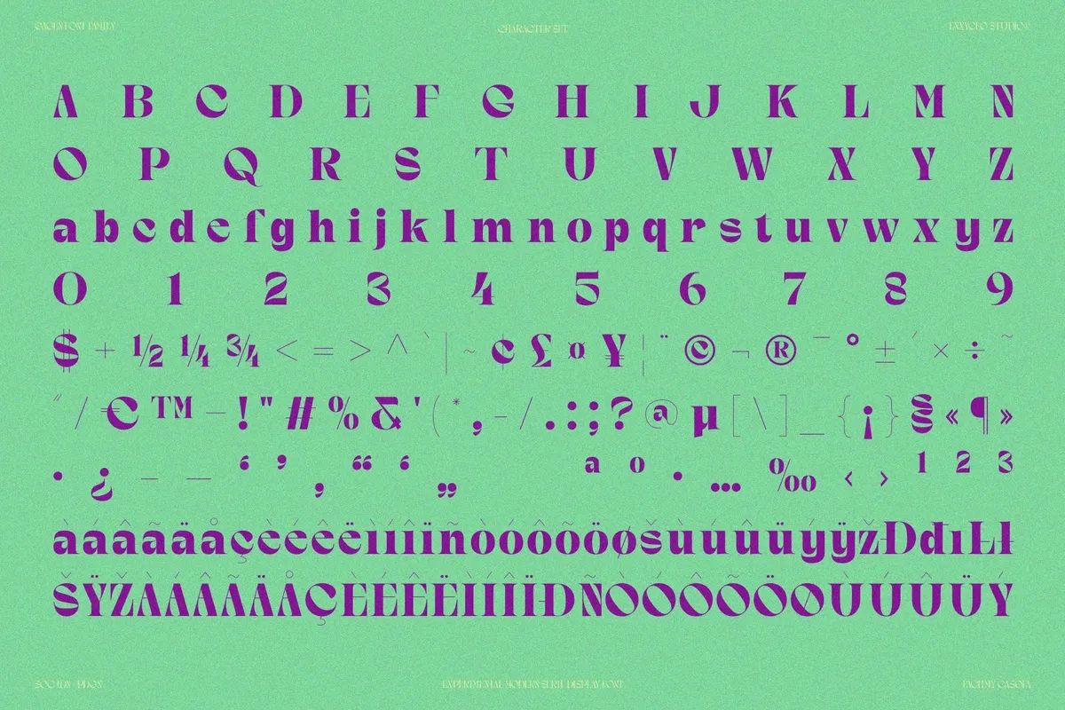 Gagen - Modern Editorial Serif Font