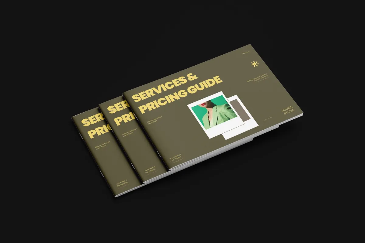 CANVA Services and Pricing Guide Template