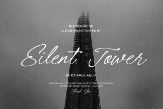 Silent Tower Font
