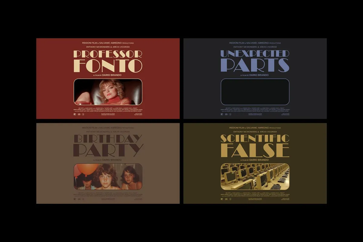 Old Movie Titles Collection
