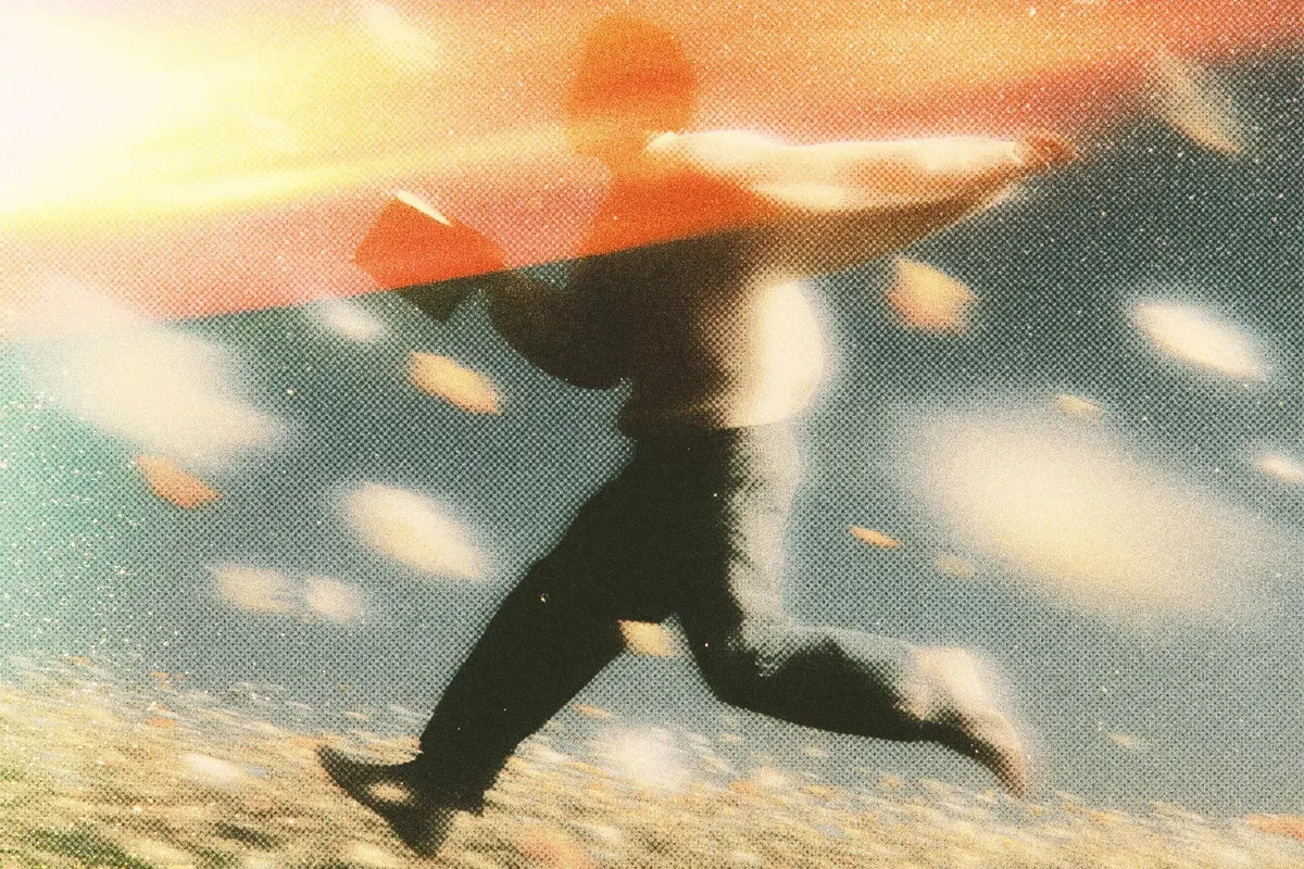 Leaks Halftone Poster Photo Effect